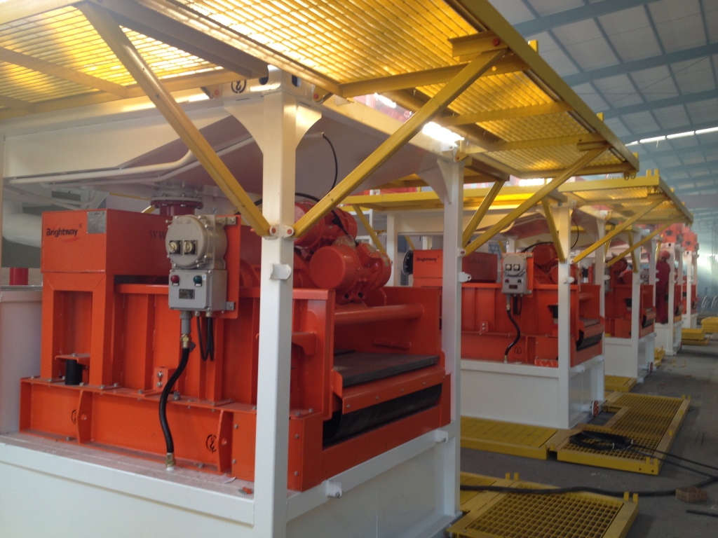 Brightway's Shale Shaker in MIcro-tunneling Industry